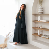 ABAYA MET KLOKMOUWEN