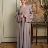 Embellished sleeve misty rose