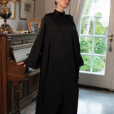 Cape dress black